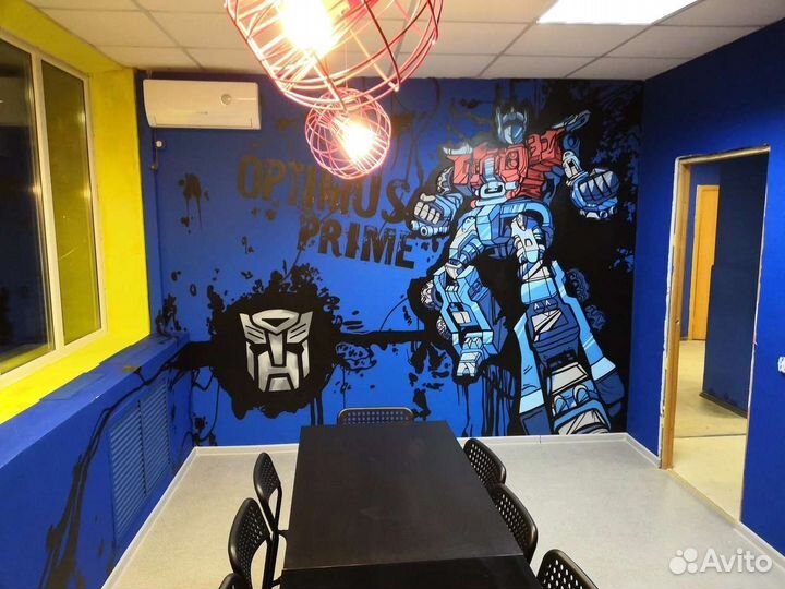 Художественная роспись интерьера и экстерьера