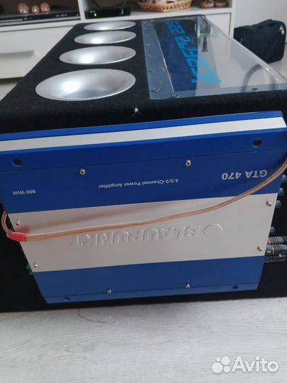 Сабвуфер и усилитель