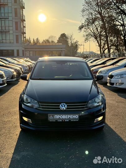 Volkswagen Polo 1.6 AT, 2017, 114 129 км