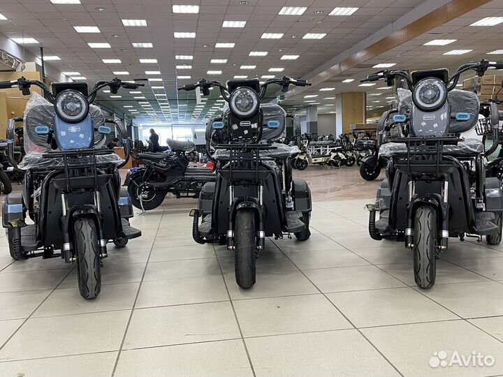 Новый электрический трицикл green 1000W