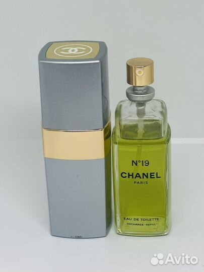 Chanel N 19; винтаж, EDT 100ml в гофре