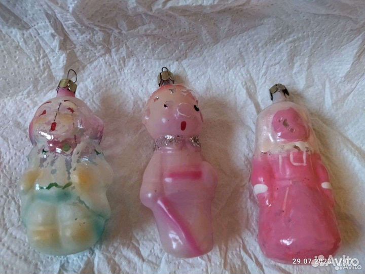Елочные игрушки СССР Актюбинские