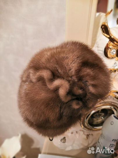 Шапка норковая женская новая