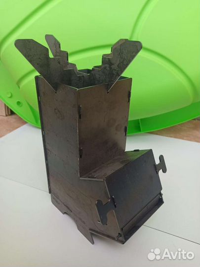 Печь щепочница ракета