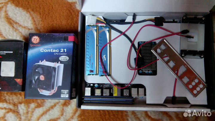 FX 8350+Asrock 970pro3+12gb+Cooler