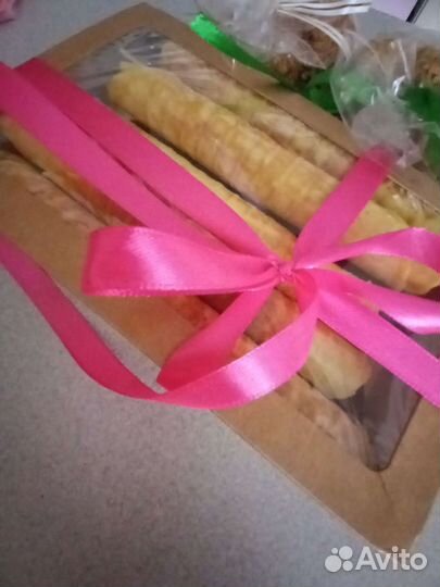 Вафельные трубочки. Зефир