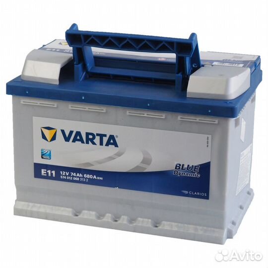 Автомобильный аккумулятор varta Blue Dynamic E11