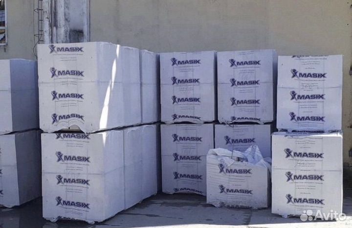 Газоблок Масикс любой плотности
