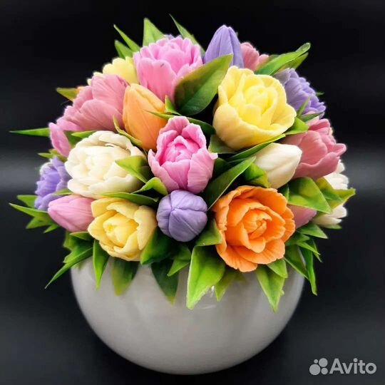 Букет из мыла