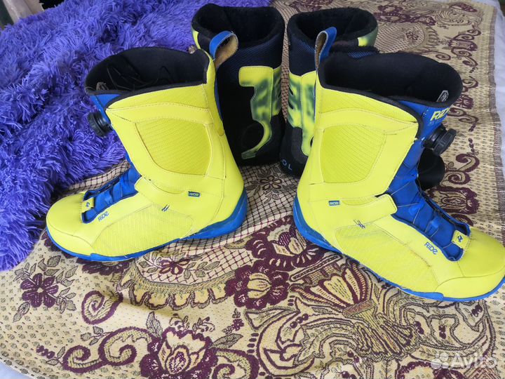 Продам комплект сноуборд+крепления+ботинки ride