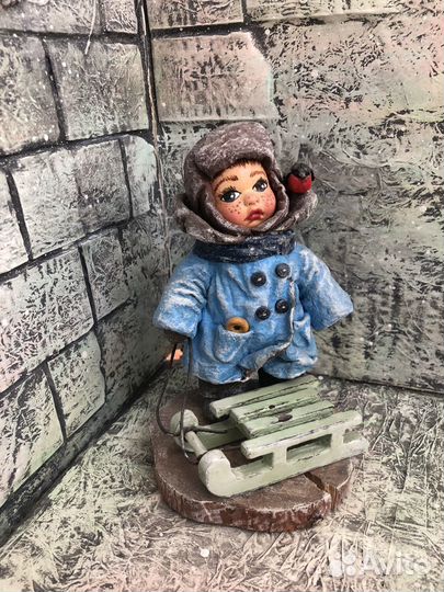 Кукла ватная интерьерная