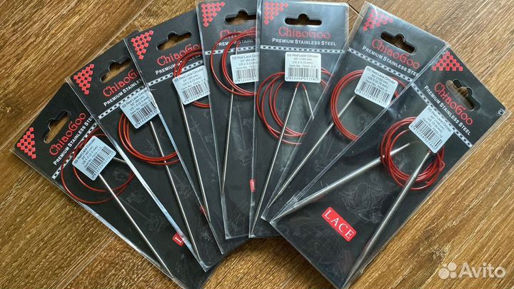 Спицы и лески ChiaoGoo новые