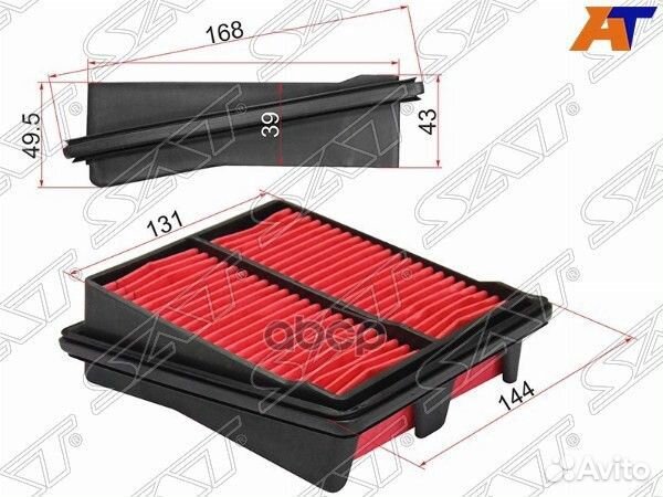 Фильтр воздушный honda jazz 02-08 ST-17220-PWA