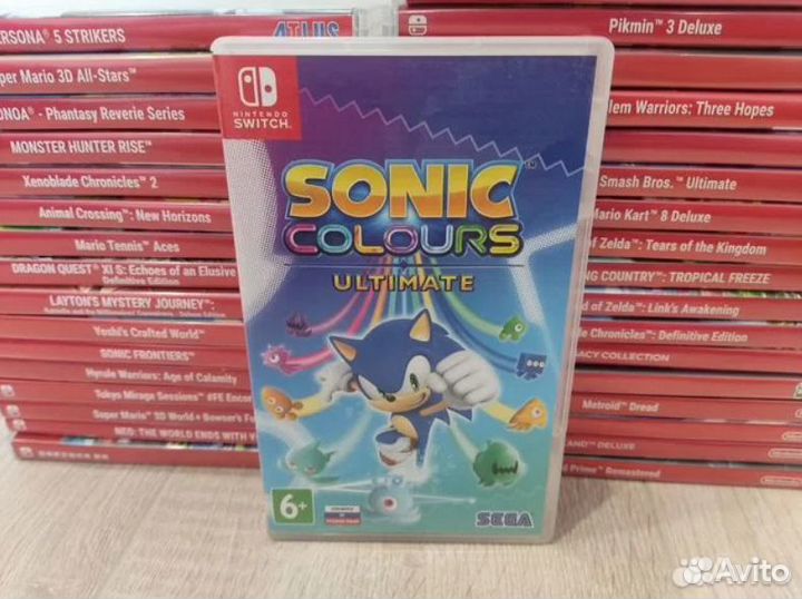 Sonic Solours Ultimate Nintendo Switch