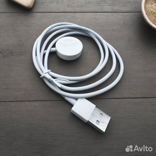 Беспроводное зу для AppleWatch USB-A white