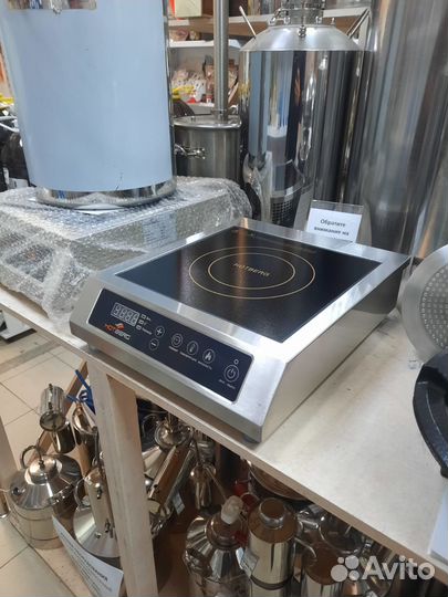 Плита индукционная Hotberg 3500S, 3500 Вт