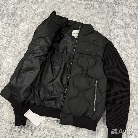 Куртка Lacoste с вязаным рукавом