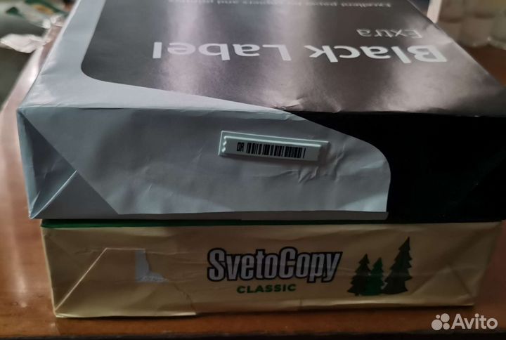 Бумага для принтера А4 Canon и Svetocopy белая