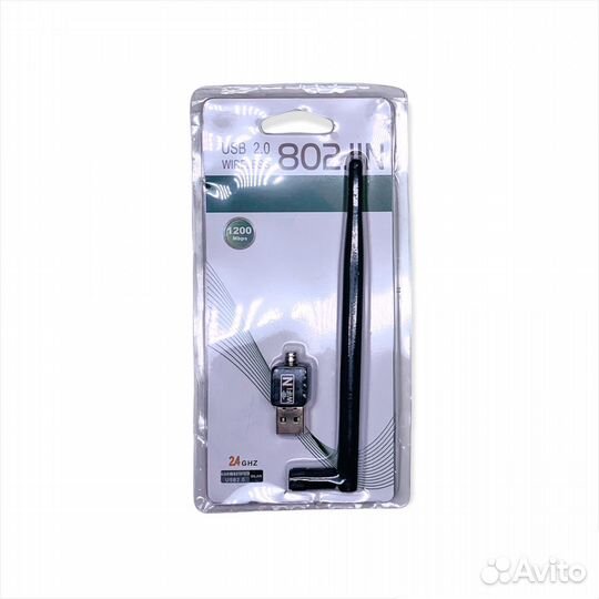Wi-Fi Адаптер USB 2.0 802.11 WiFi 1200M с антеной