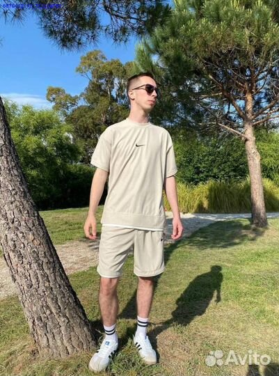 Спортивный костюм шорты и футболка найк (Арт.32995