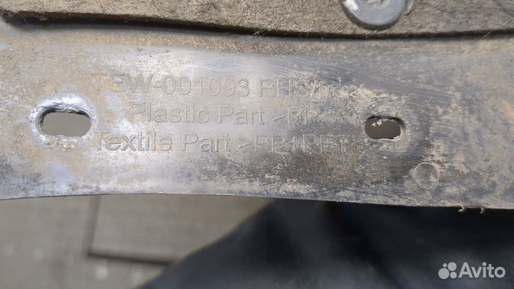 Защита арок (подкрылок) правая передняя Volvo XC60, 2009