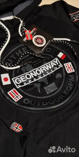 Новое худи толстовка Geographical Norway оригинал