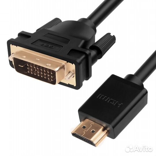 NEW Кабель новый DVI-D - hdmi