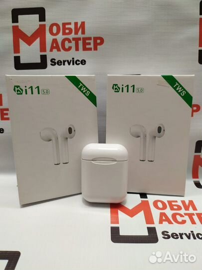 Беспроводные сенсорные наушники - i11 TWS