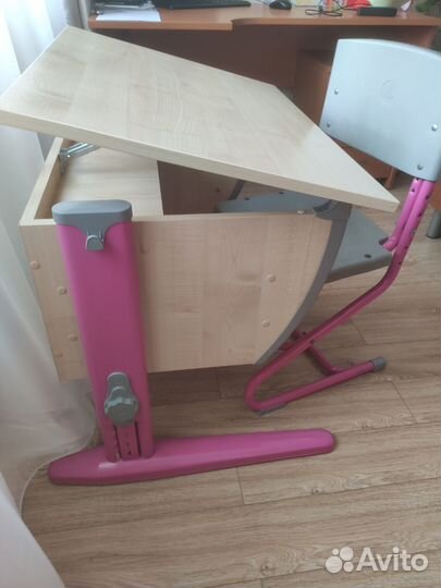 Растущая парта и стул дэми