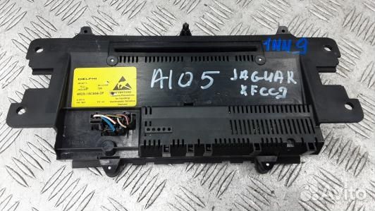 Блок управления печки и климат-контроля jaguar XF