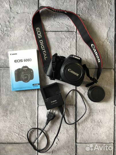 Фотоаппарат canon eos 600d
