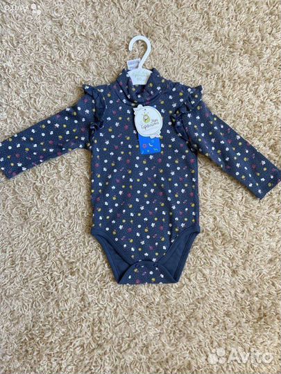 Боди с длинным рукавом