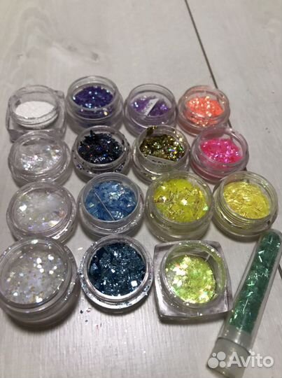 Блестки для ногтей