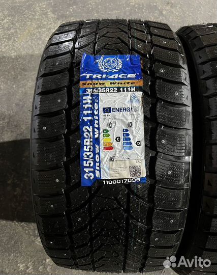 Tri Ace Snow White II Stud 315/35 R22