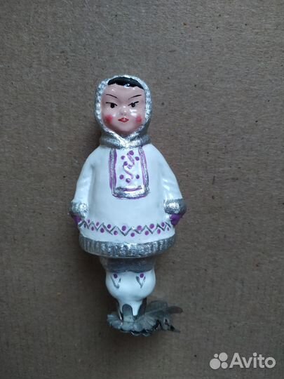 Елочные игрушки СССР ненец якут