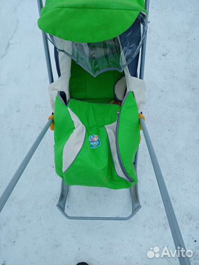 Детские санки с колесами