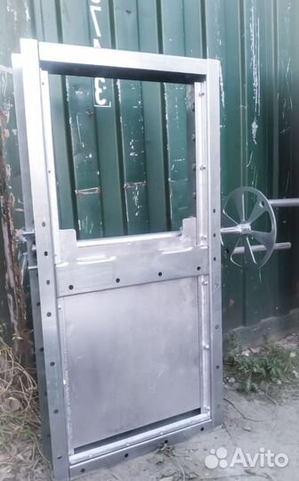 Ножевая задвижка с ручным приводом