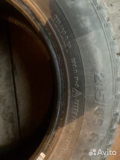Continental ContiIceContact 4x4 215/65 R16 102T