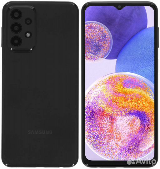 Смартфон Samsung Galaxy A23 чёрный новый