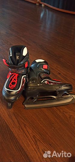 Коньки фигурные раздвижные детские
