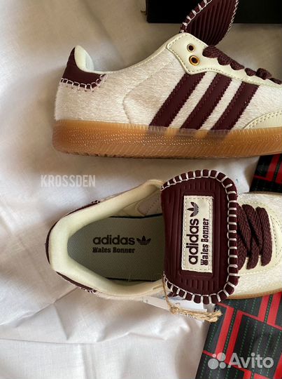 Кроссовки Adidas Originals Wales Bonner Samba Pony