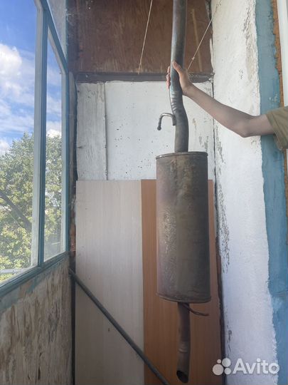 Глушитель на priora седан