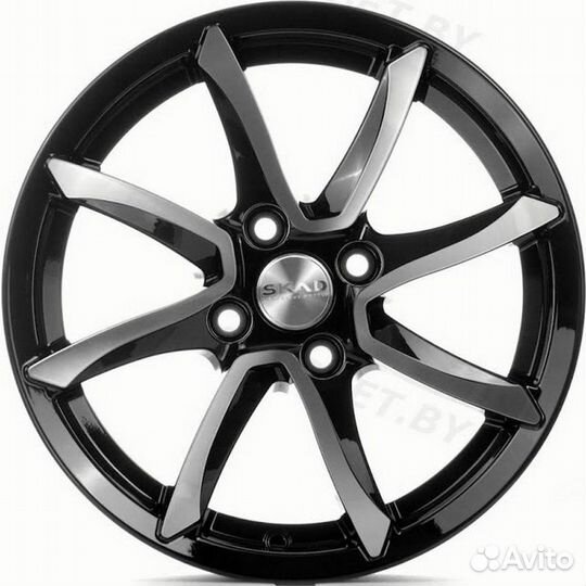 Скад Осака 6.0*15 4/100 ет40 D60.1 Алмаз