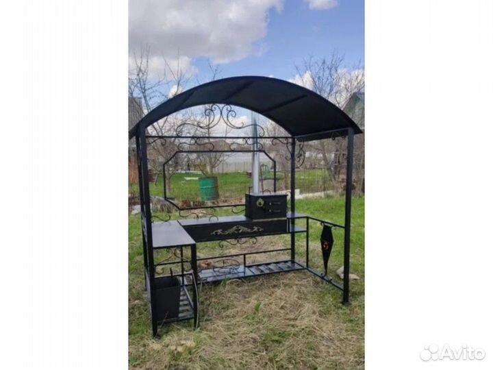 Мангал беседка для дачи
