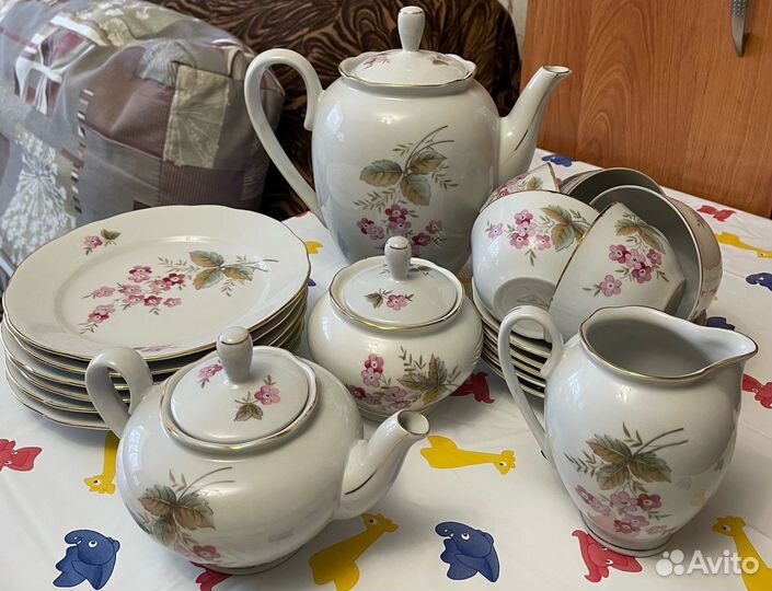 Сервиз, чайный, набор столовой посуды