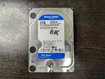 Жесткий диск SATA 2TB 3,5' WD Blue WD20ezrz