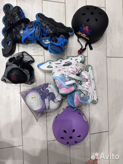 Ролики шлем защита