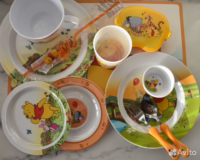 Набор детской посуды Винни Пух и его друзья