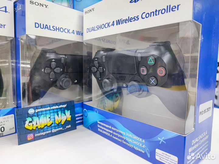 Dualshock 4 V2 Черный Оригинал NeW