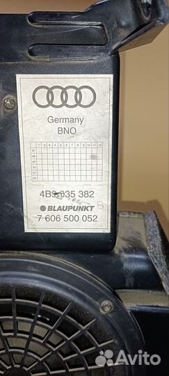 Сабвуфер blaupunkt audi A6 C5